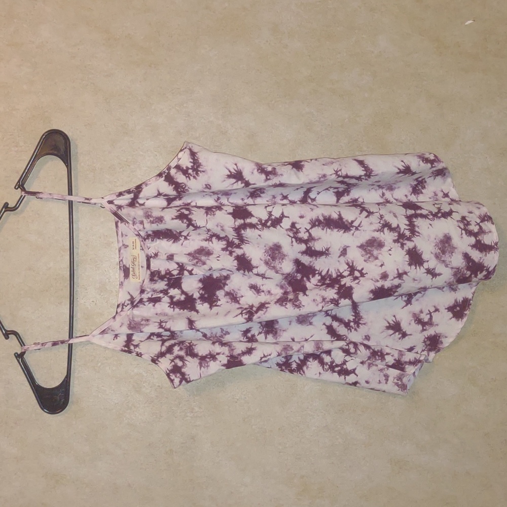 Spaghetti strap tank